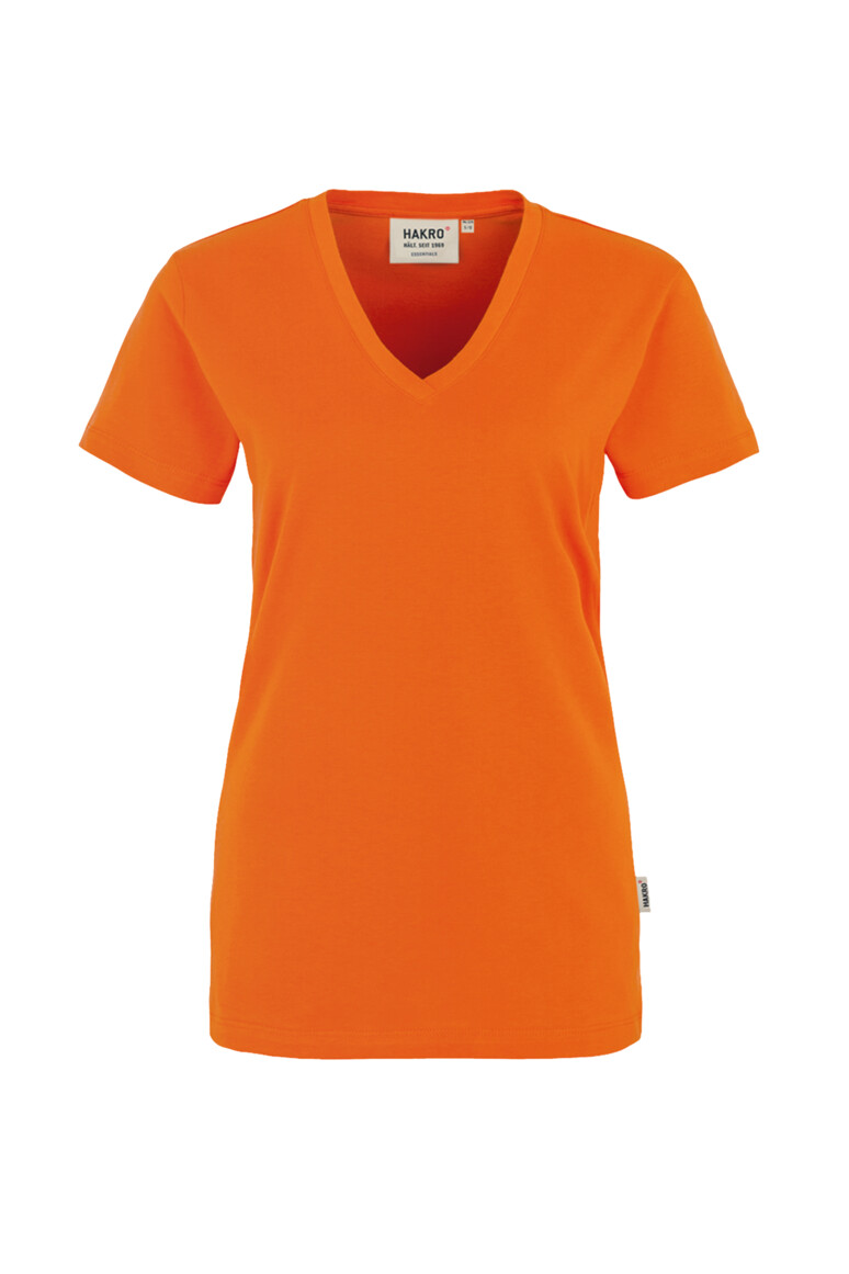 126 HAKRO Damen V-Shirt Classic