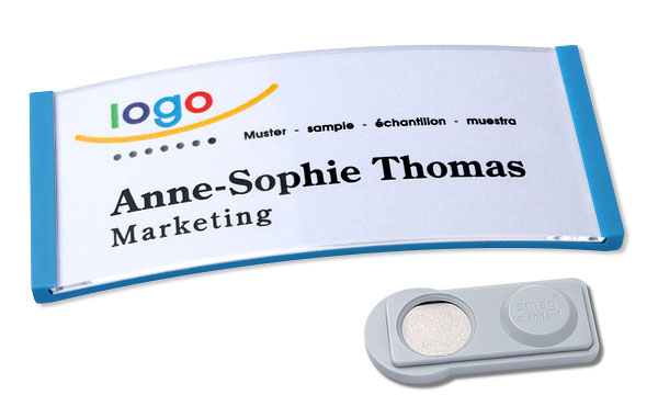 SMART-LINE Namensschilder mit Magnetverschluss
