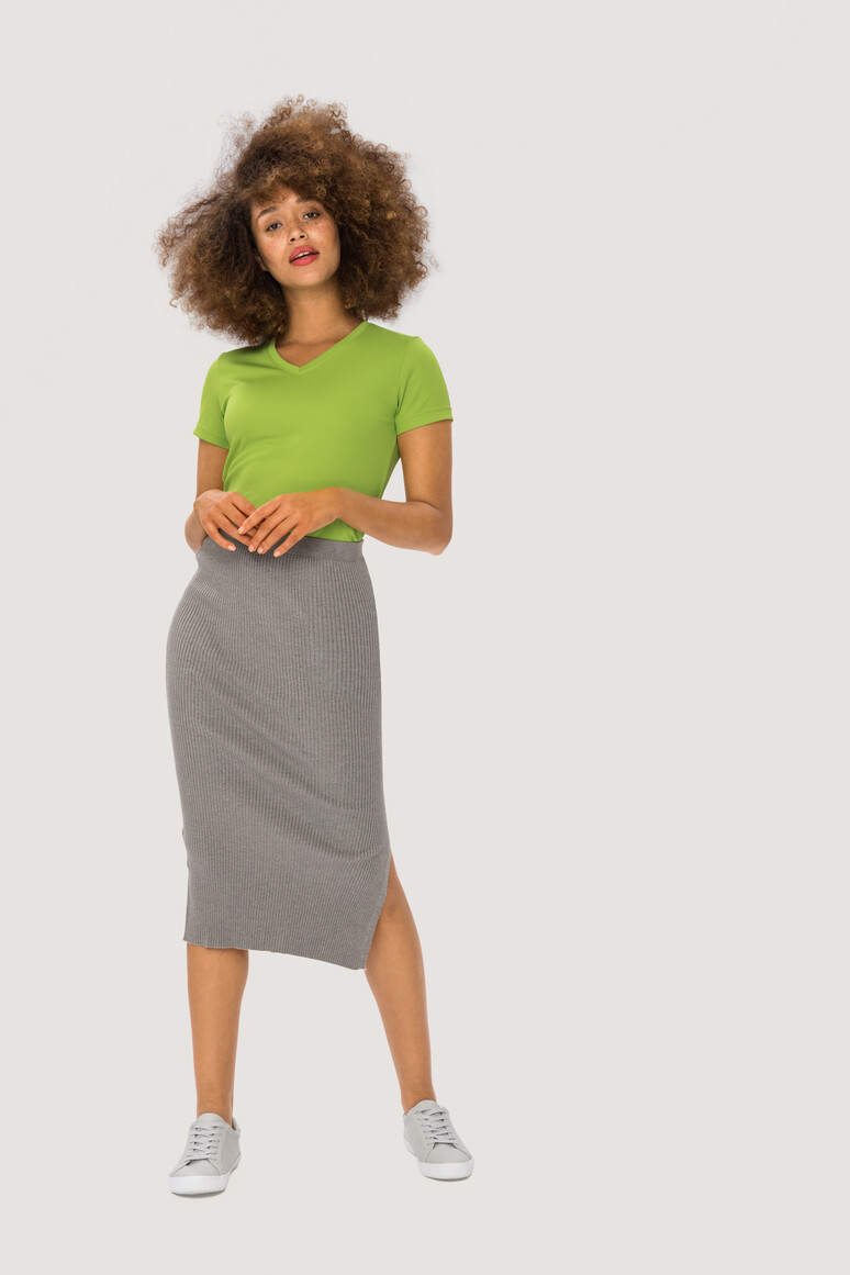 187 HAKRO Damen V-Shirt COOLMAX®