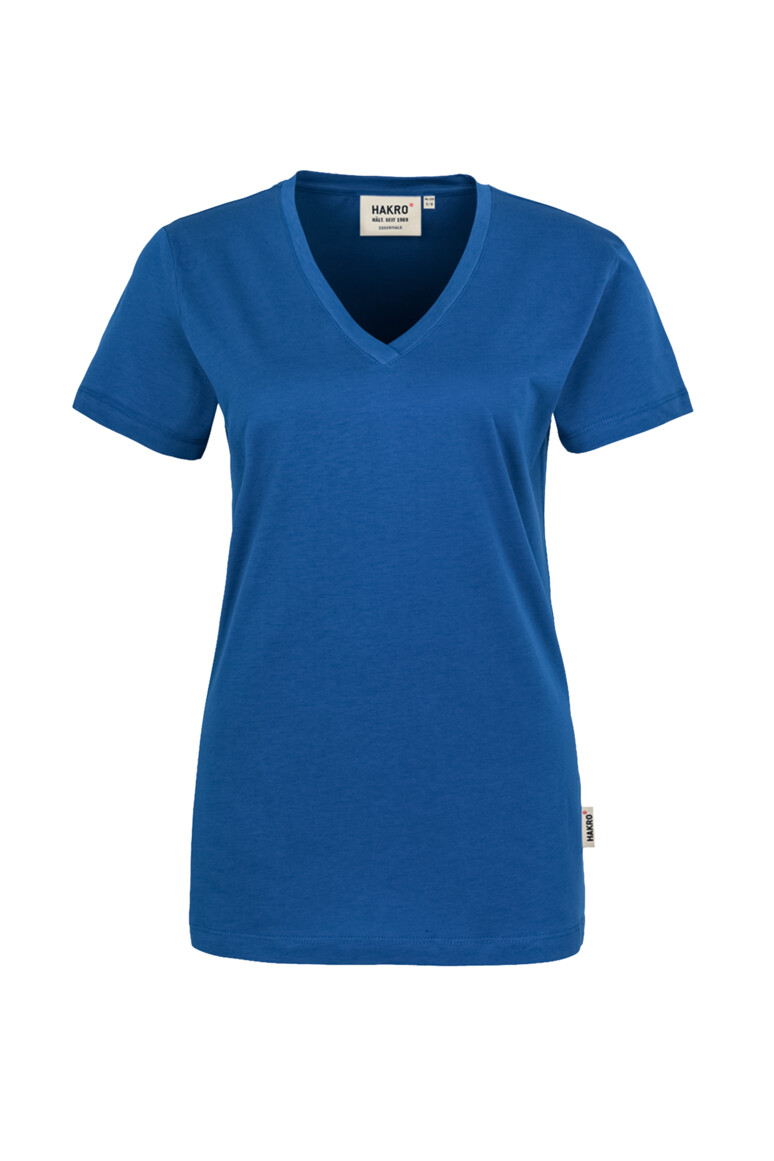 126 HAKRO Damen V-Shirt Classic