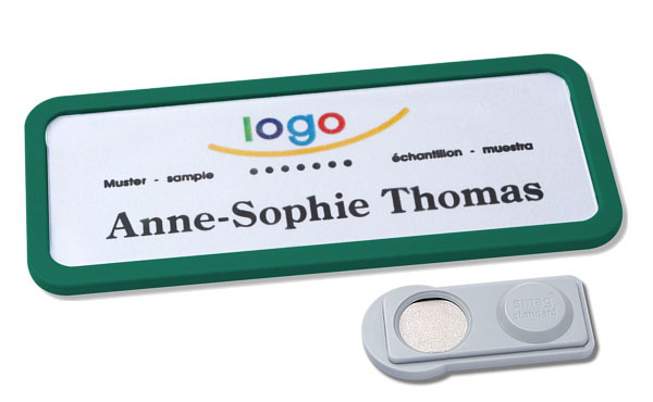 MODU-LINE 30 Namensschilder mit Magnetverschluss