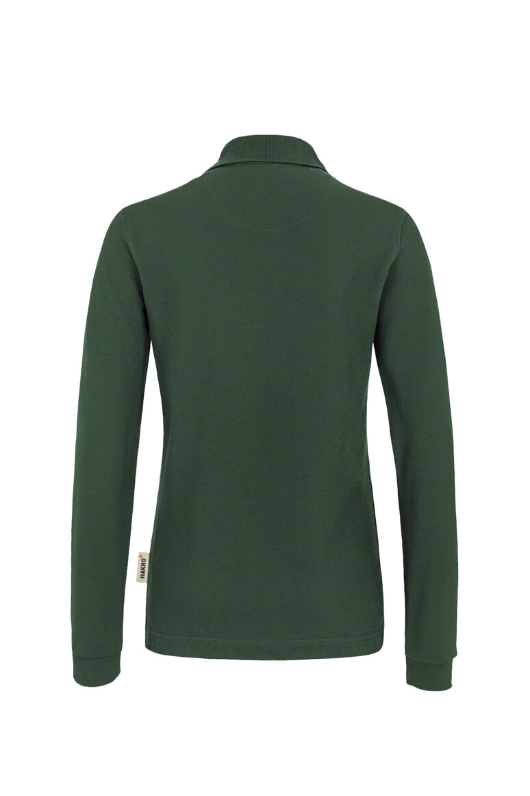 215 HAKRO Damen Longsleeve-Poloshirt Mikralinar®