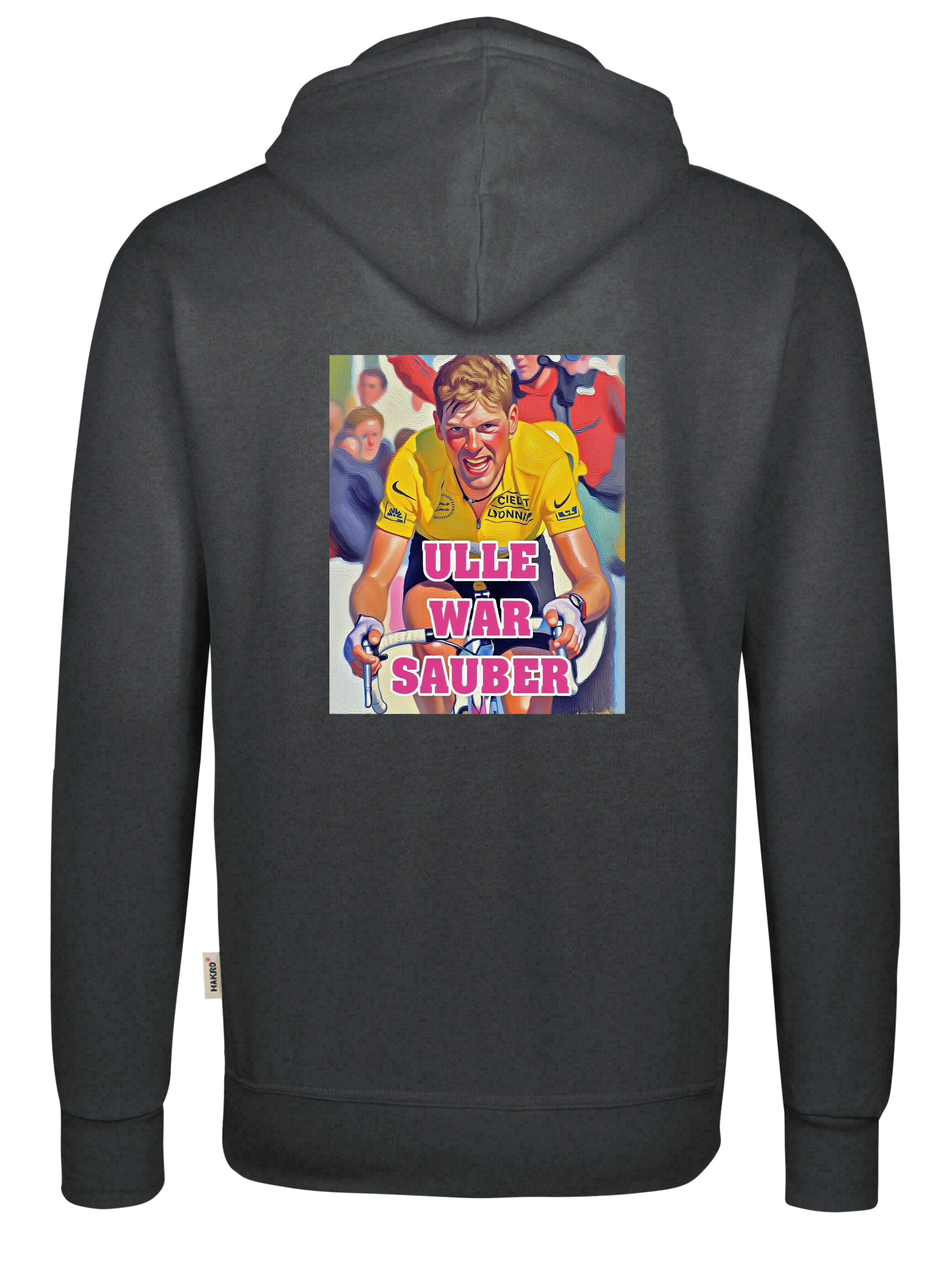 Hoodie "Ulle war sauber" Radsport Fan Geschenk Idee