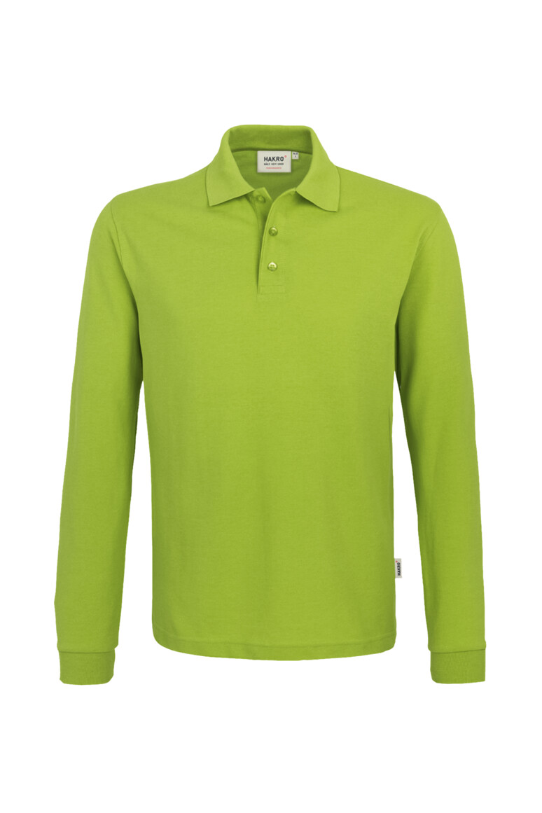 815 HAKRO Longsleeve-Poloshirt Mikralinar®