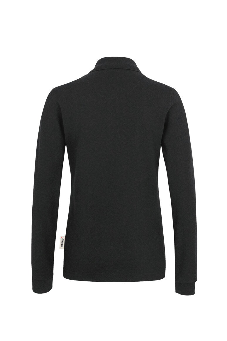 215 HAKRO Damen Longsleeve-Poloshirt Mikralinar®
