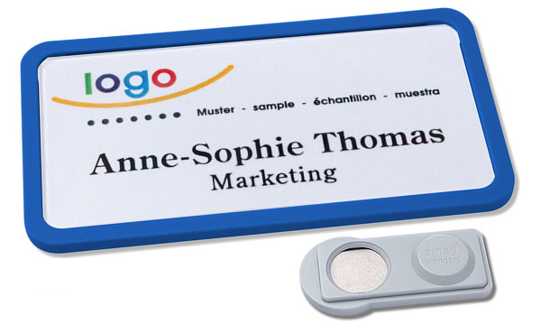 MODU-LINE 40 Namensschilder mit Magnetverschluss