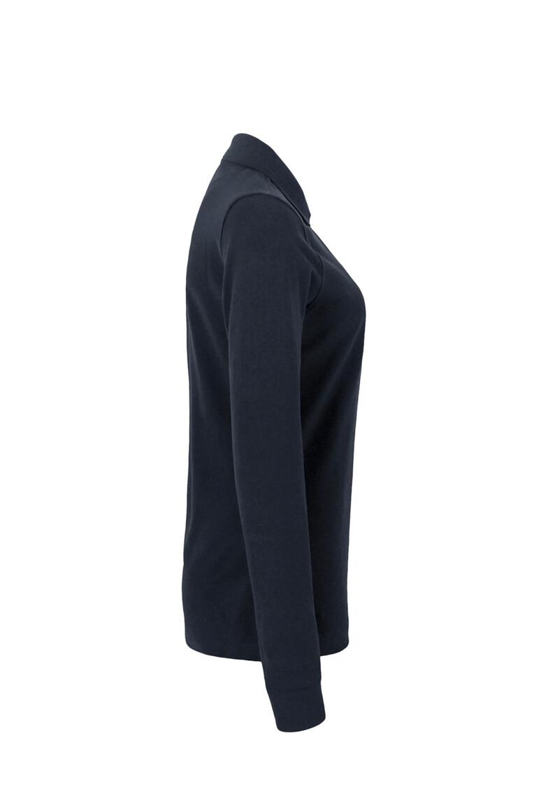 215 HAKRO Damen Longsleeve-Poloshirt Mikralinar®