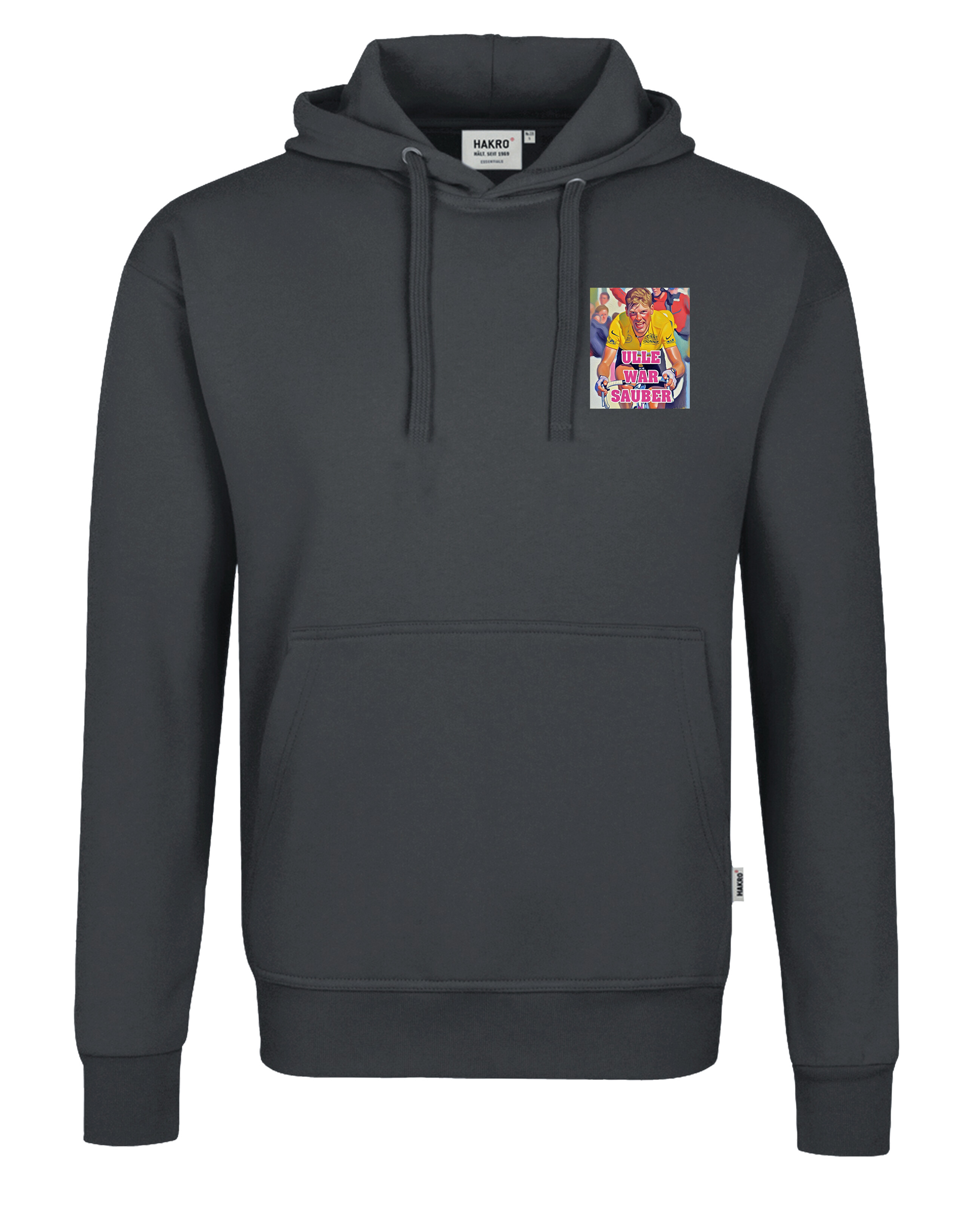 Hoodie "Ulle war sauber" Radsport Fan Geschenk Idee