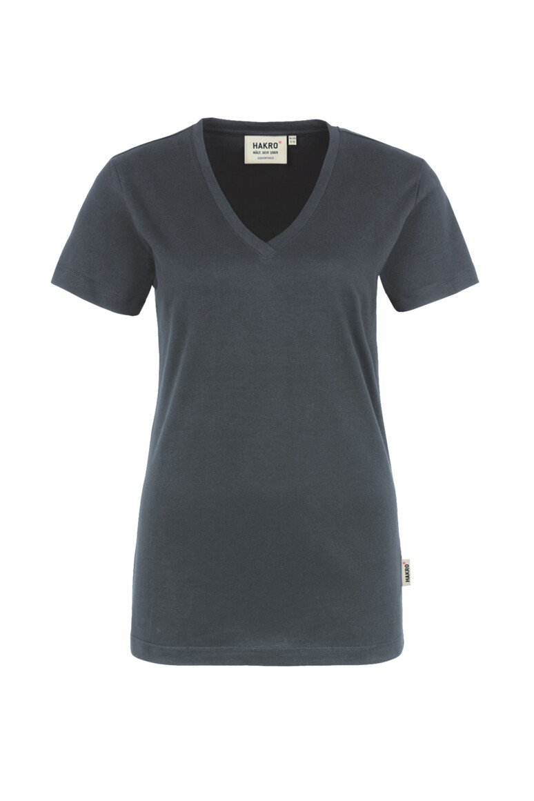 126 HAKRO Damen V-Shirt Classic