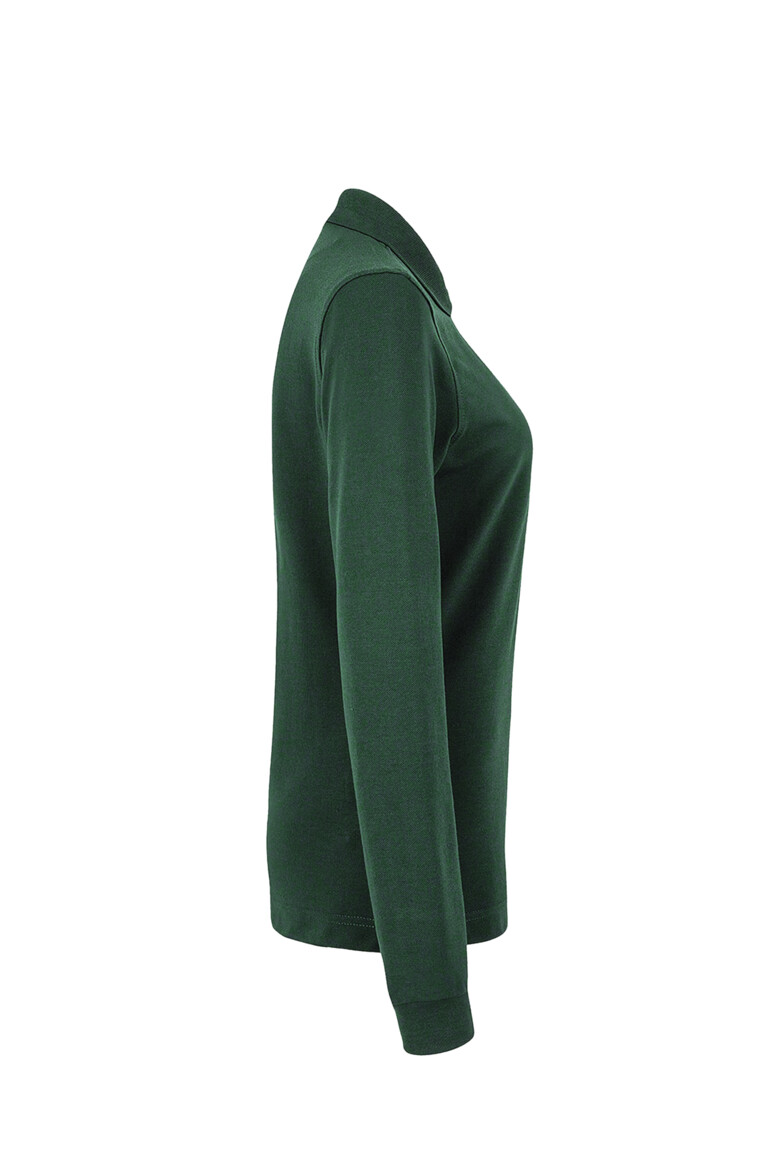 215 HAKRO Damen Longsleeve-Poloshirt Mikralinar®