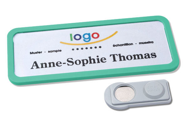 MODU-LINE 30 Namensschilder mit Magnetverschluss