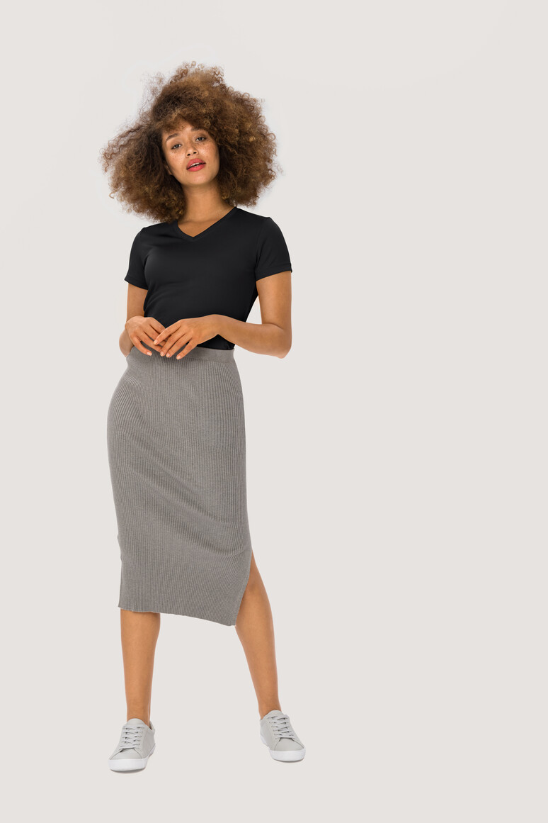 187 HAKRO Damen V-Shirt COOLMAX®