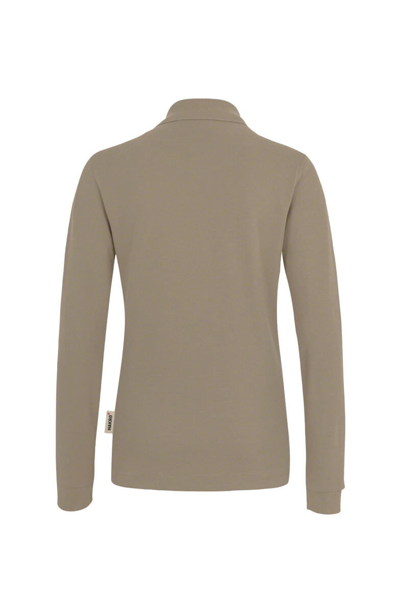 215 HAKRO Damen Longsleeve-Poloshirt Mikralinar®