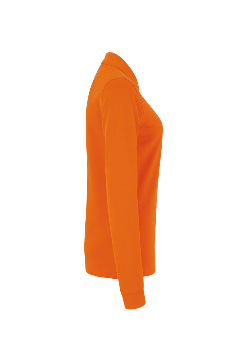 215 HAKRO Damen Longsleeve-Poloshirt Mikralinar®