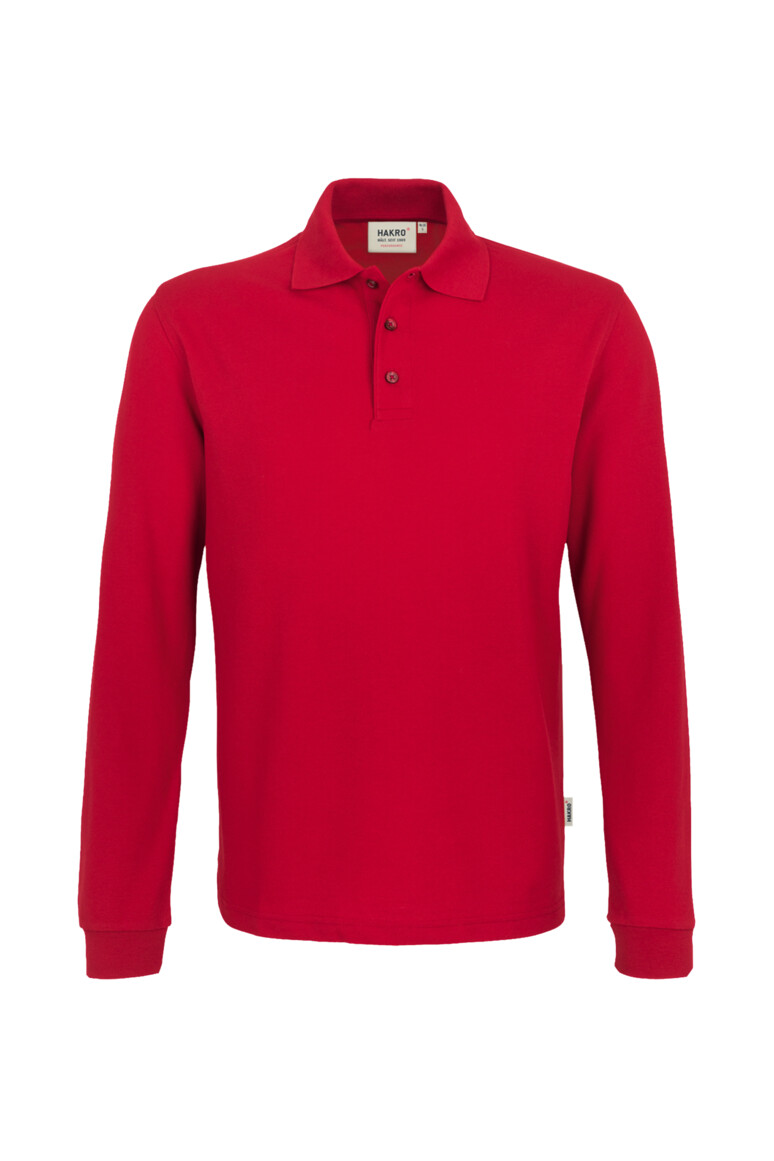 815 HAKRO Longsleeve-Poloshirt Mikralinar®