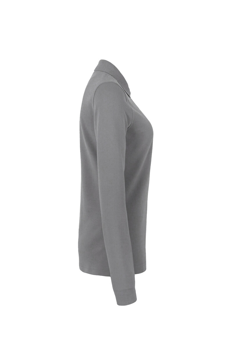 215 HAKRO Damen Longsleeve-Poloshirt Mikralinar®