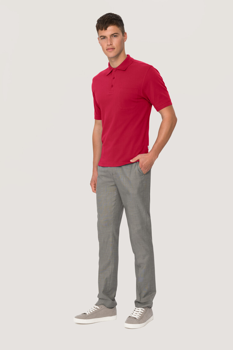 802 HAKRO Pocket-Poloshirt Top