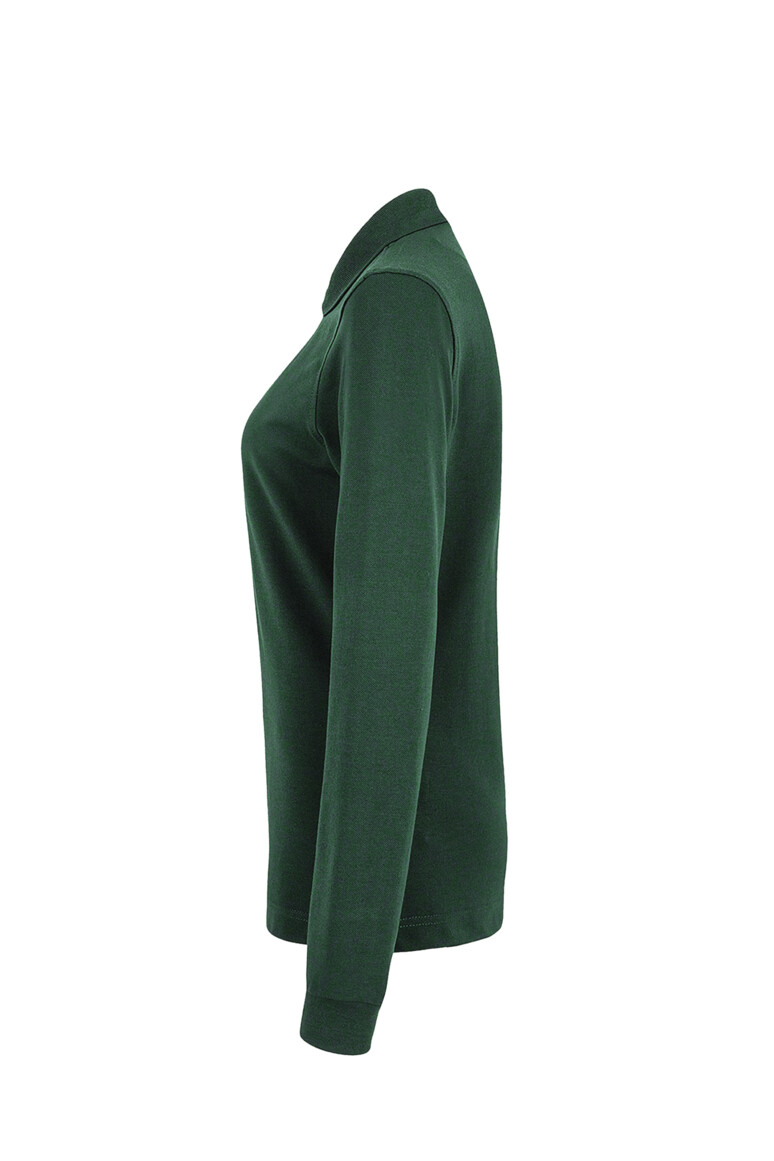 215 HAKRO Damen Longsleeve-Poloshirt Mikralinar®