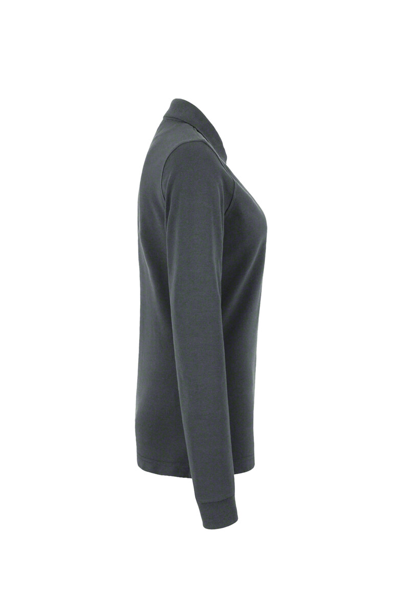 215 HAKRO Damen Longsleeve-Poloshirt Mikralinar®