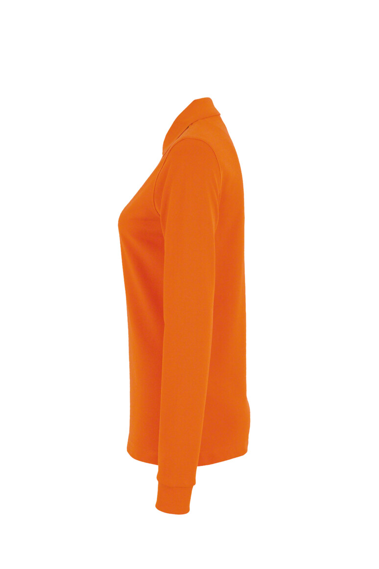 215 HAKRO Damen Longsleeve-Poloshirt Mikralinar®