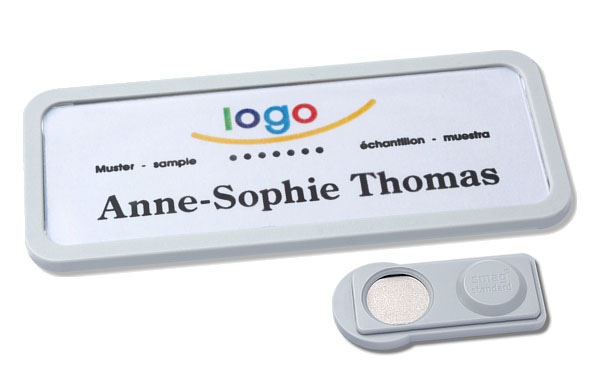 MODU-LINE 30 Namensschilder mit Magnetverschluss