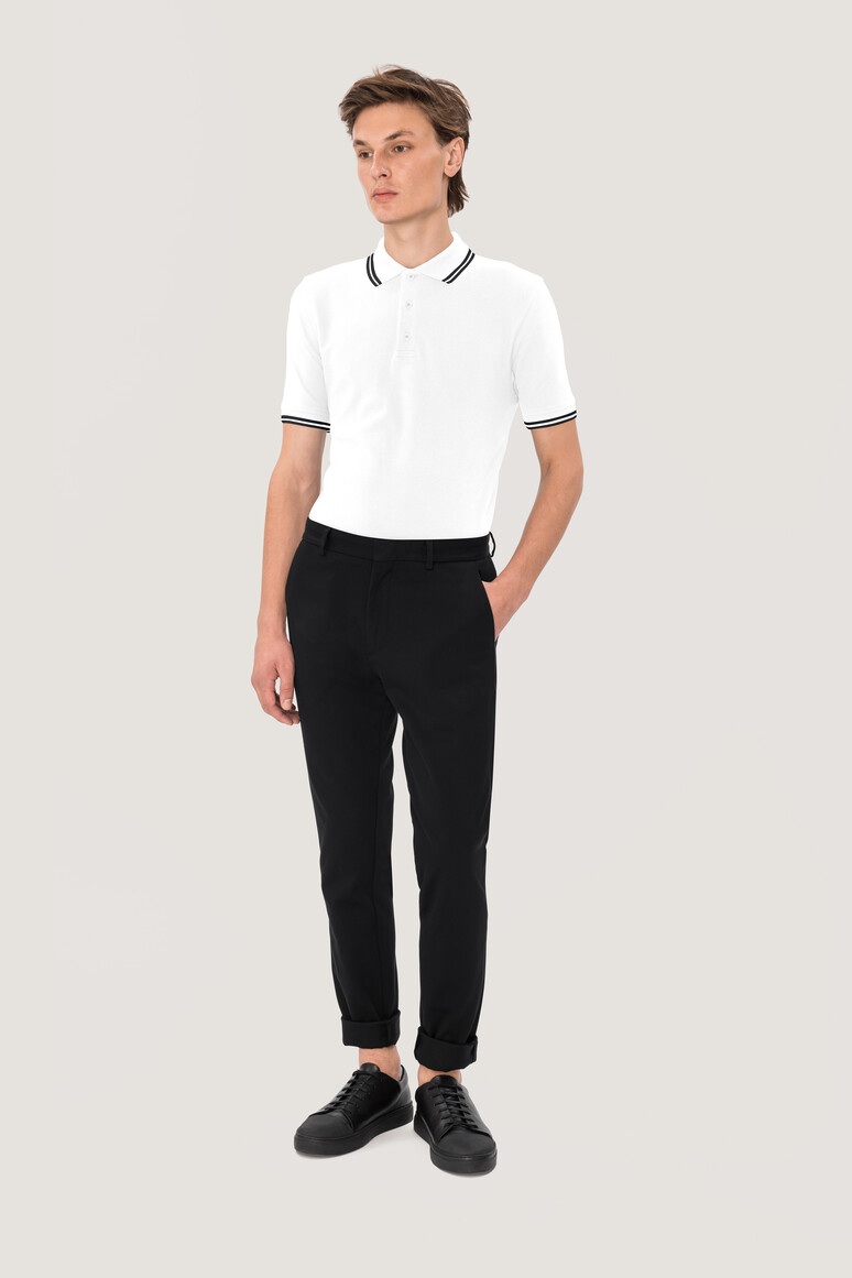 805 HAKRO Poloshirt Kontraststreifen