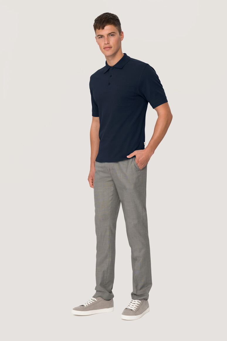 802 HAKRO Pocket-Poloshirt Top