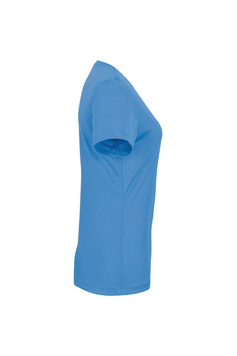 187 HAKRO Damen V-Shirt COOLMAX®