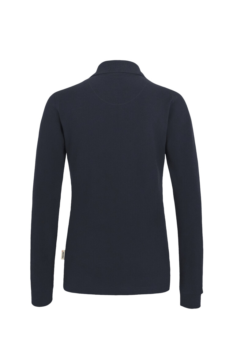 215 HAKRO Damen Longsleeve-Poloshirt Mikralinar®