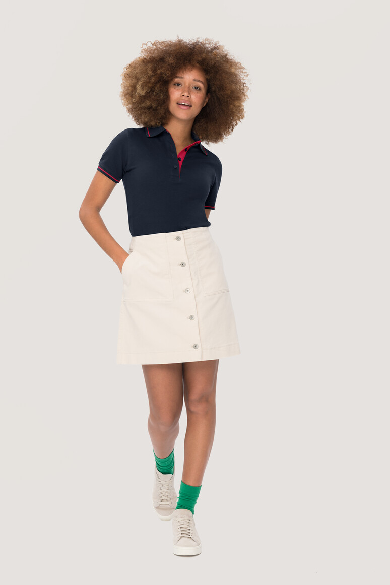 203 HAKRO Damen Poloshirt Casual