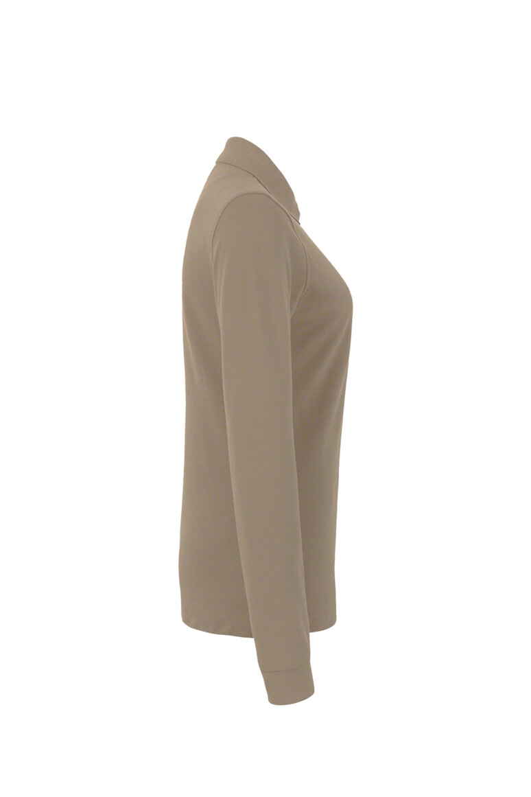 215 HAKRO Damen Longsleeve-Poloshirt Mikralinar®