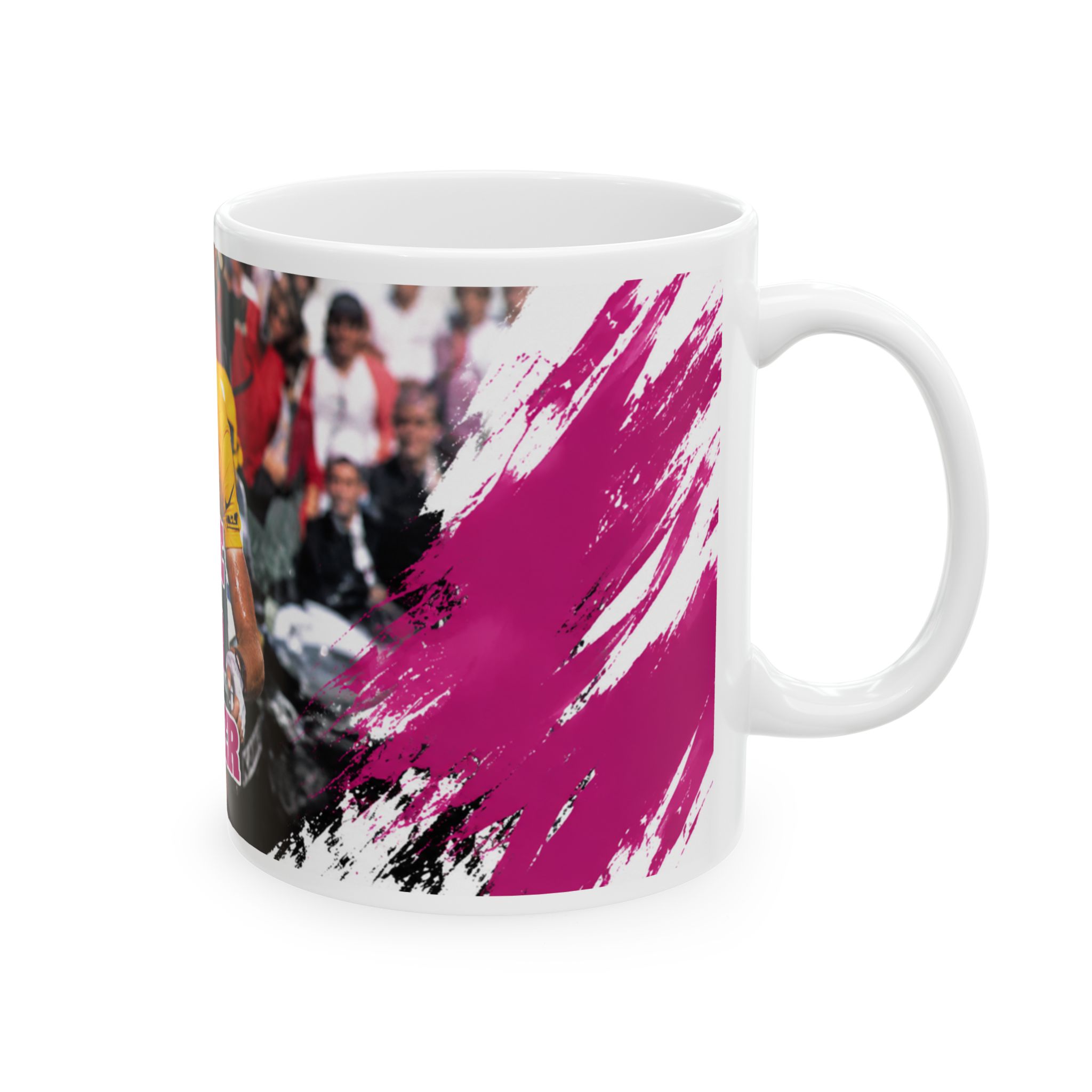Keramiktasse 330 ml "Ulle war sauber" – Geschenkidee für Radsport Fans