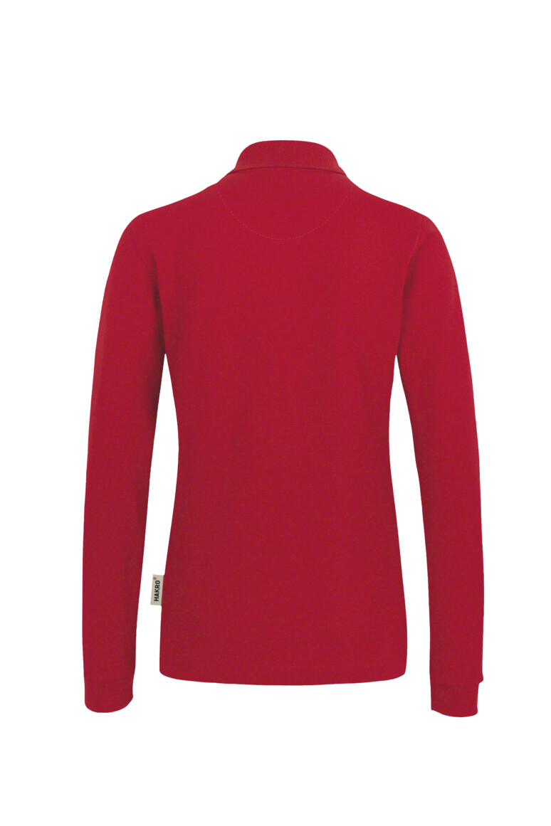 215 HAKRO Damen Longsleeve-Poloshirt Mikralinar®