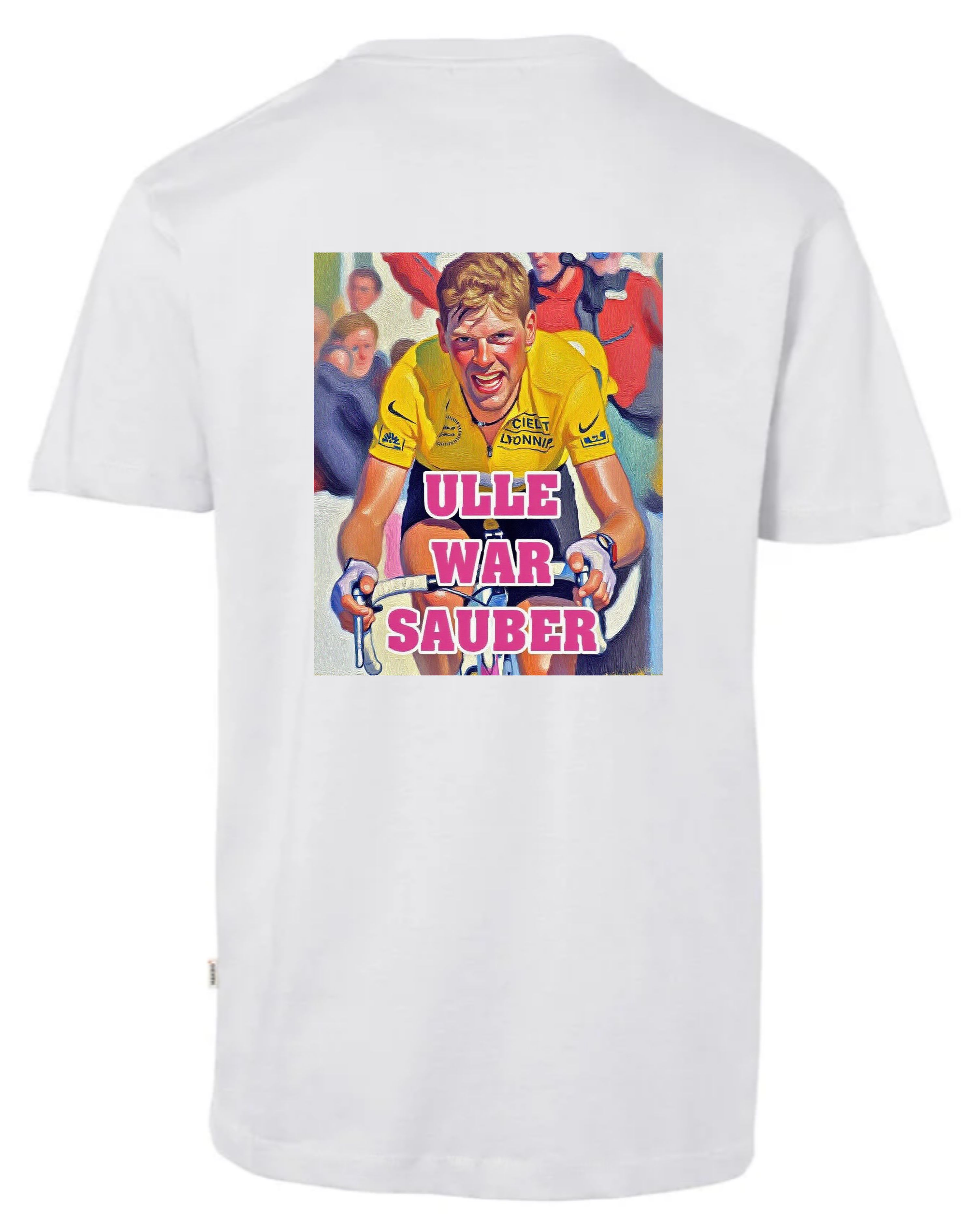 T-Shirt "Ulle war sauber" Fanshirt Geschenkidee für Radsport Fans