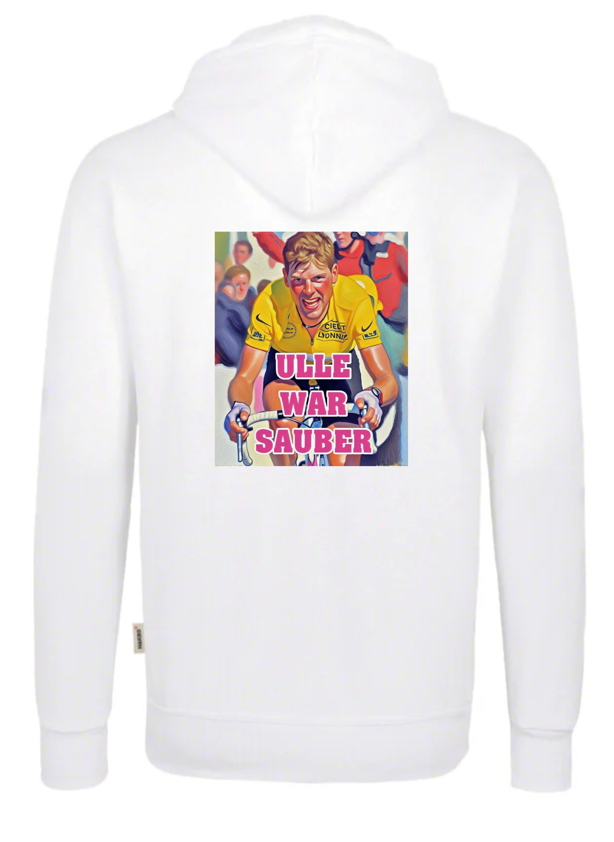 Hoodie "Ulle war sauber" Radsport Fan Geschenk Idee