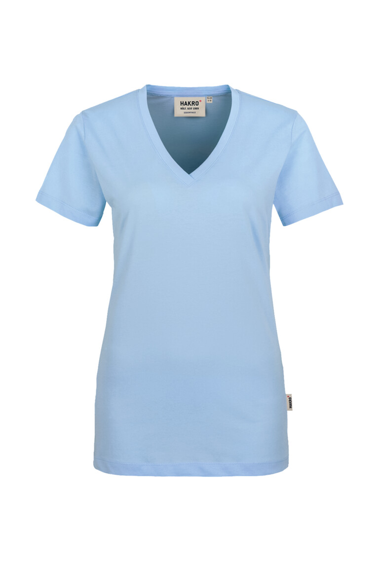 126 HAKRO Damen V-Shirt Classic