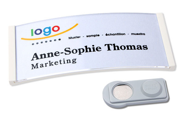 SMART-LINE Namensschilder mit Magnetverschluss