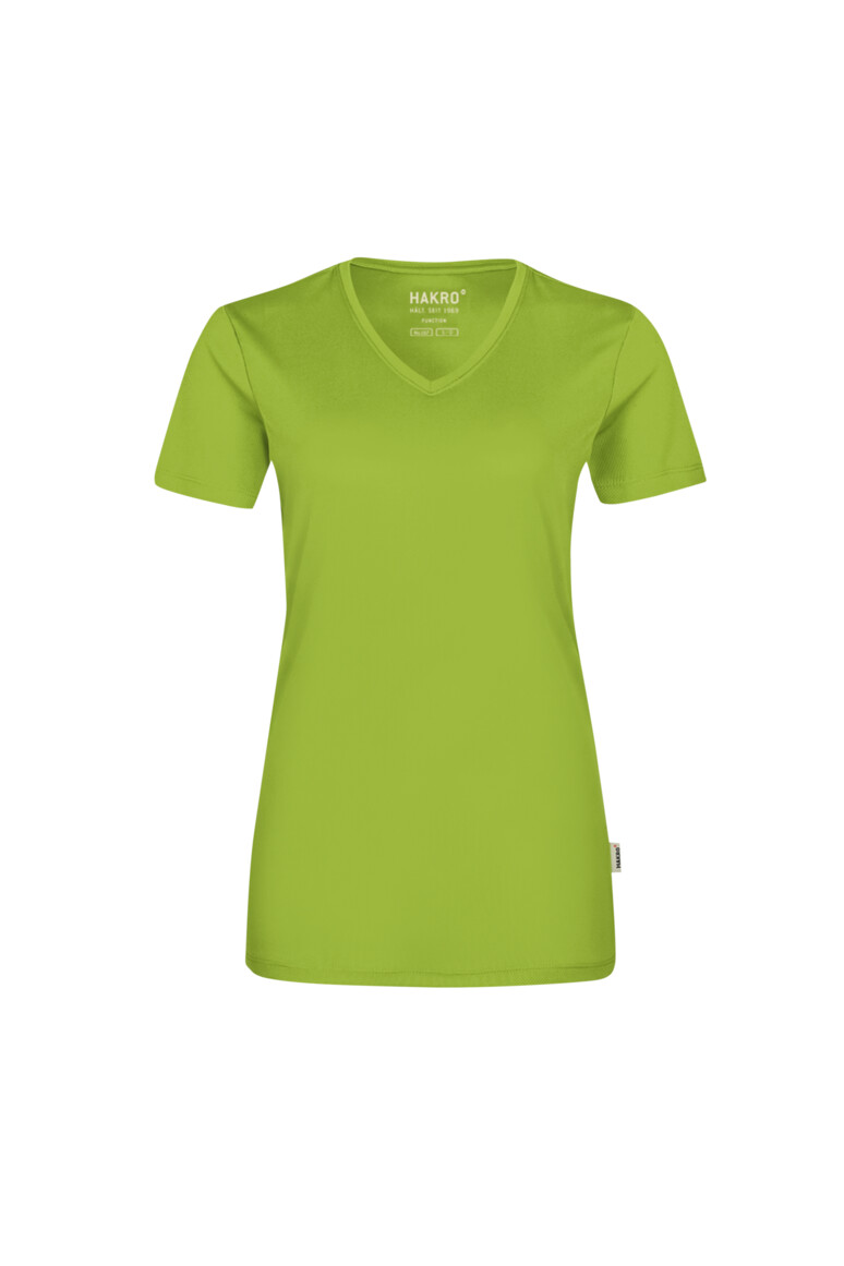 187 HAKRO Damen V-Shirt COOLMAX®
